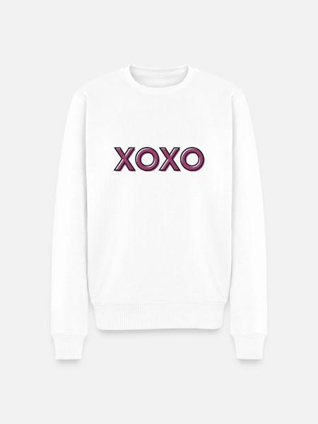 xoxo - Men's Premium Organic Jumper - white