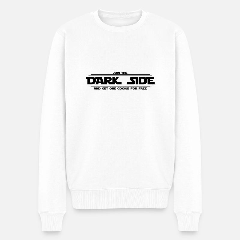 Darkside - Pull Premium bio Homme - blanc