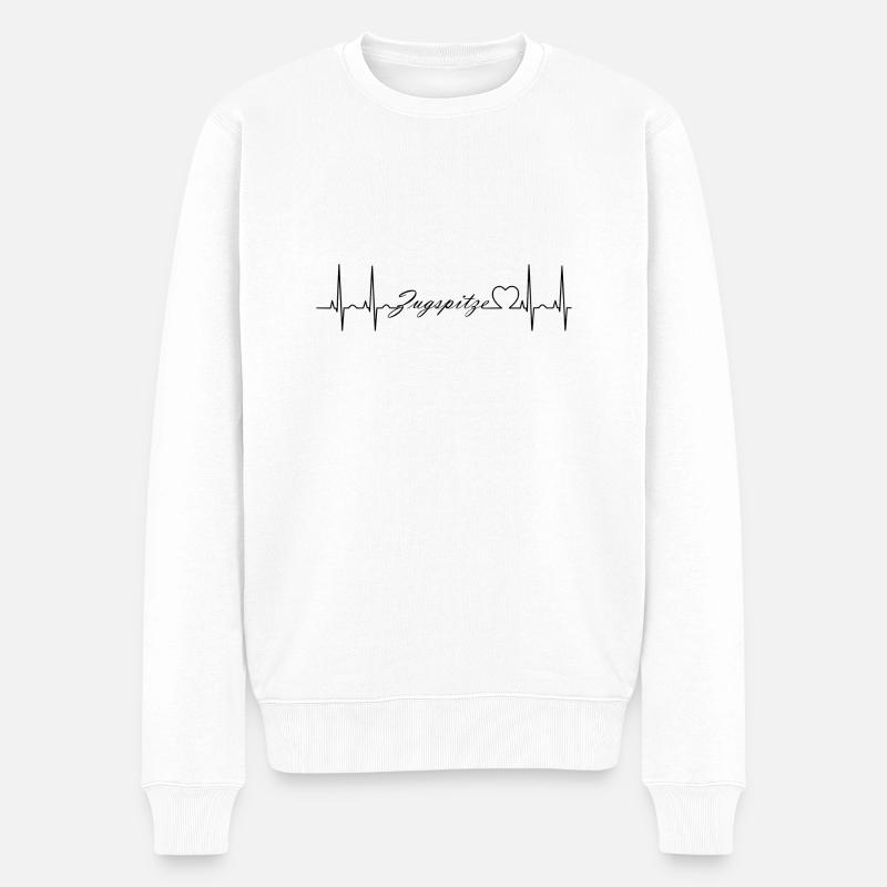 Zugspitze - Pull Premium bio Homme - blanc