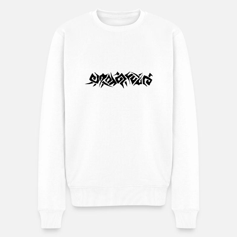 tribal tattoo - Pull Premium bio Homme - blanc