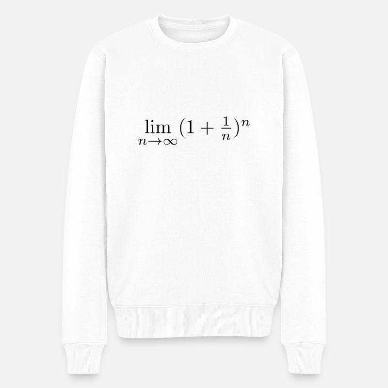 résultat Euler - Pull Premium bio Homme - blanc