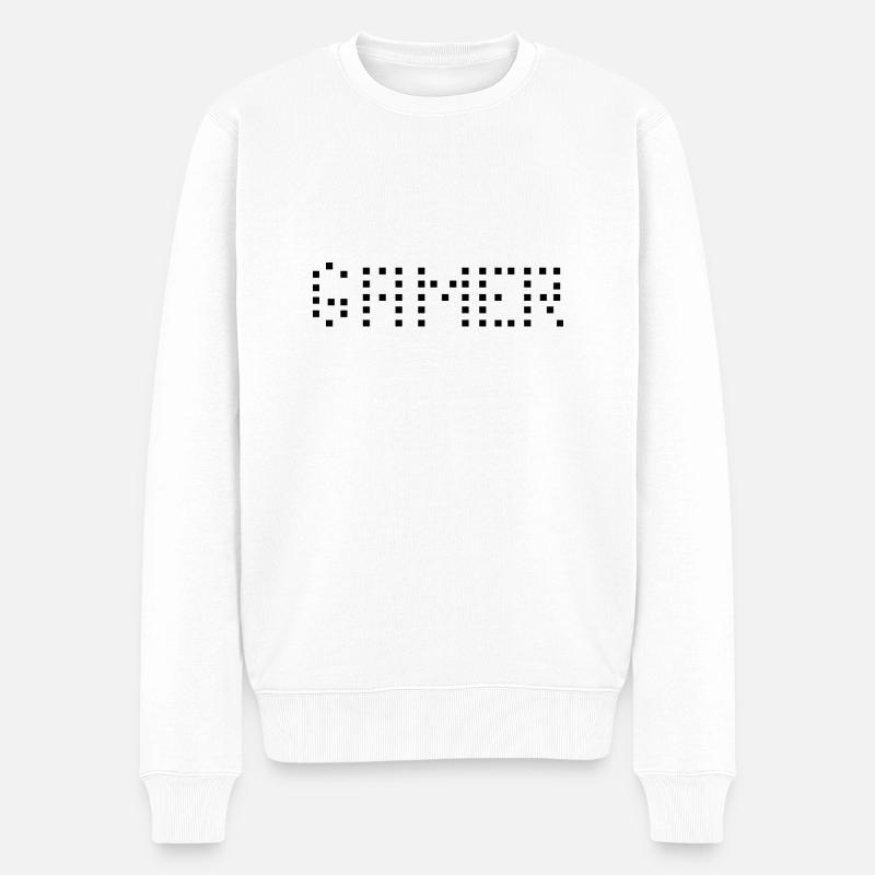 Jeu PC de jeu - Pull Premium bio Homme - blanc