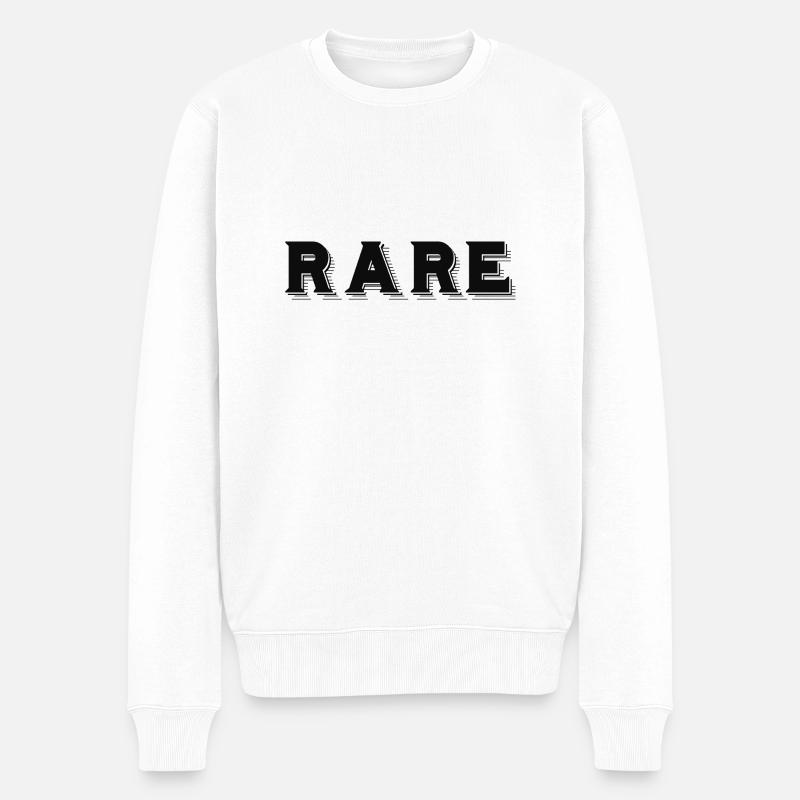Rare - Pull Premium bio Homme - blanc