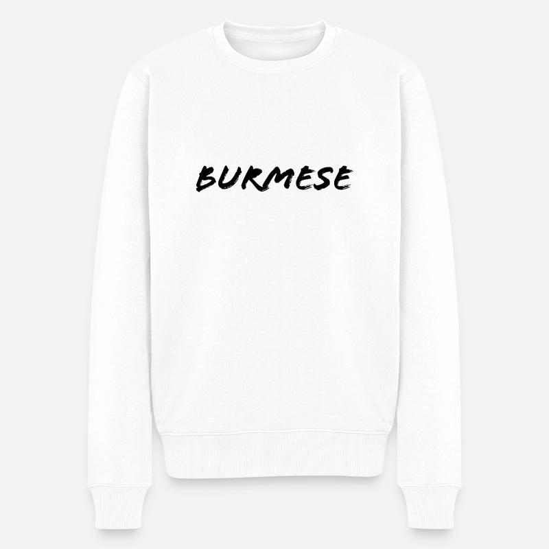 Birman - Pull Premium bio Homme - blanc