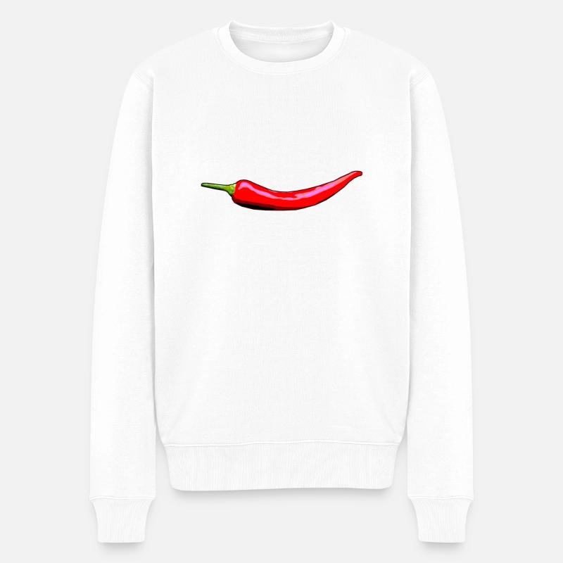 Chilli - Pull Premium bio Homme - blanc