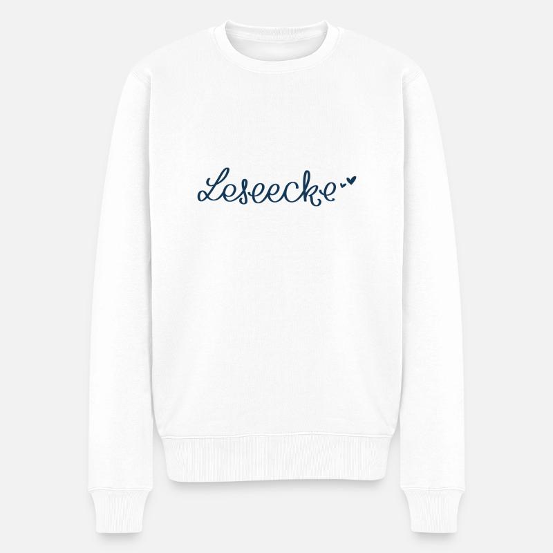 Lecture - Pull Premium bio Homme - blanc