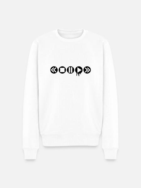 play_it___f1 - Men's Premium Organic Jumper - white