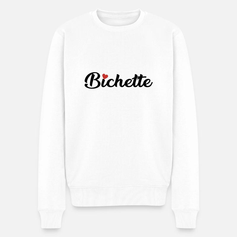 Bichette idée de cadeau mignon - Pull Premium bio Homme - blanc