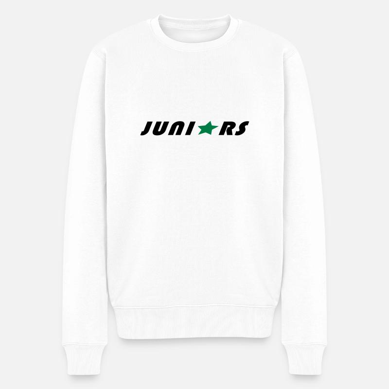 juniors - Pull Premium bio Homme - blanc