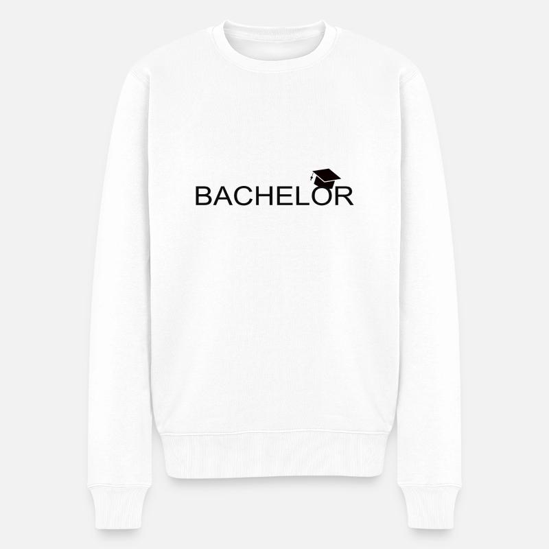 Baccalauréat - Pull Premium bio Homme - blanc