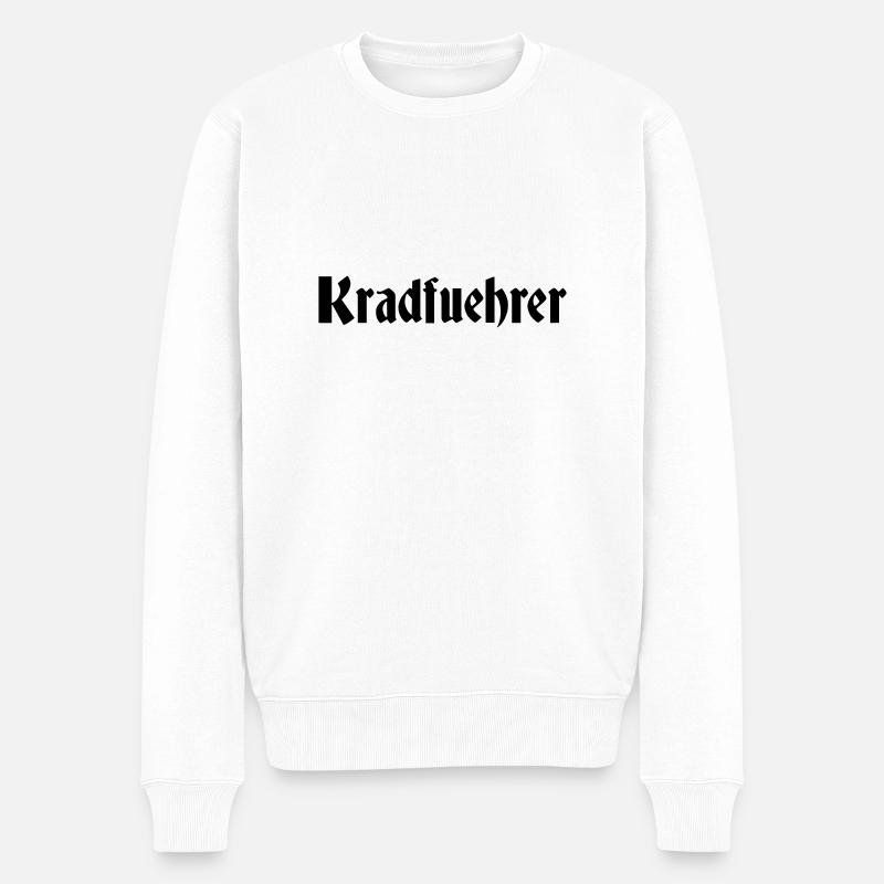 kradfuehrer - Pull Premium bio Homme - blanc
