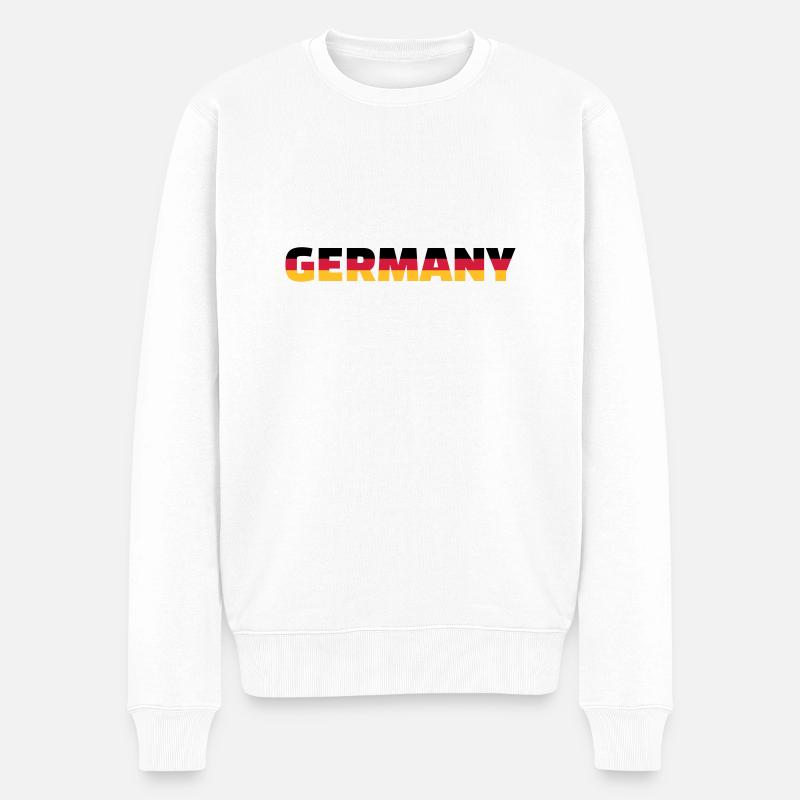 Germany - Pull Premium bio Homme - blanc