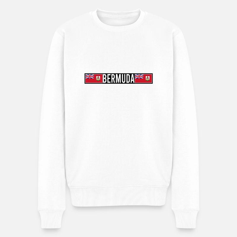 Bermudes - Pull Premium bio Homme - blanc