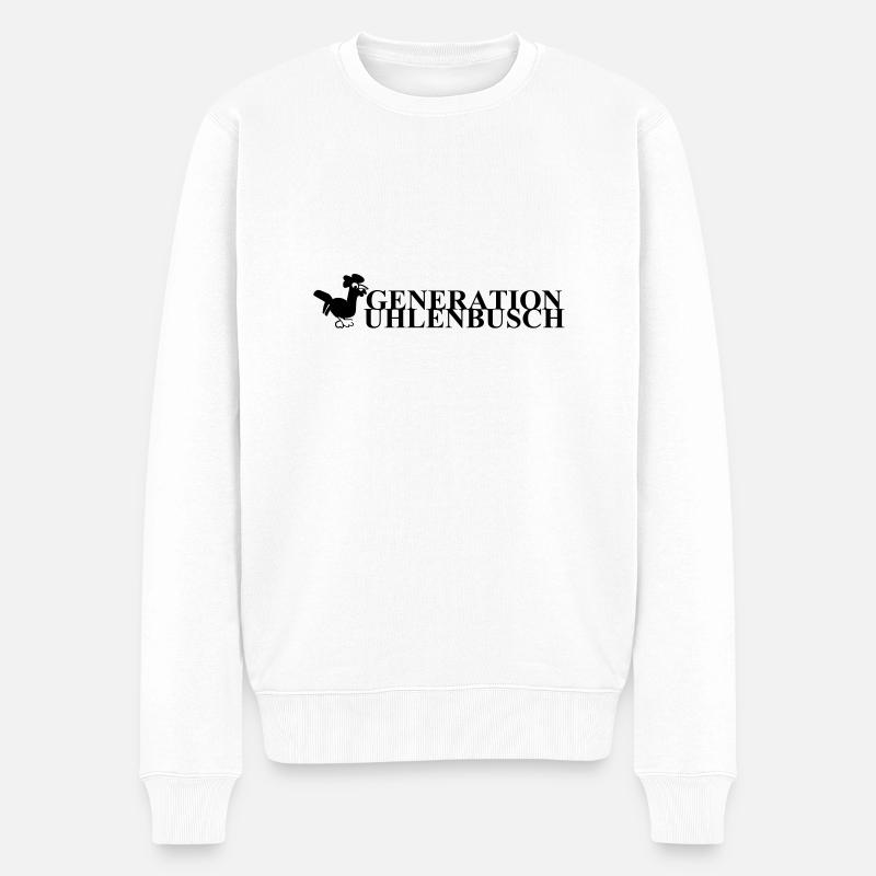Génération Uhlenbusch - Pull Premium bio Homme - blanc