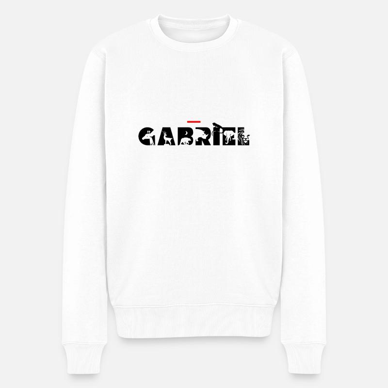 Gabriel - Pull Premium bio Homme - blanc