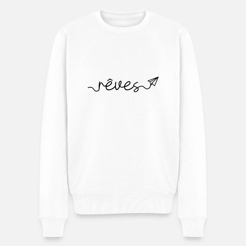 Rêves - Pull Premium bio Homme - blanc