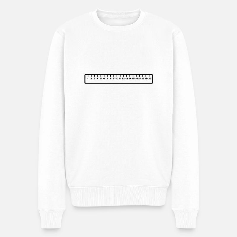 Règle - Pull Premium bio Homme - blanc