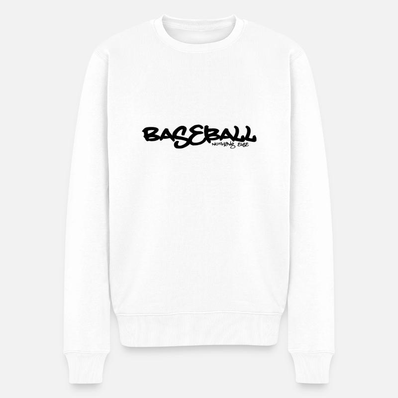Baseball - Rien d’autre - Pull Premium bio Homme - blanc
