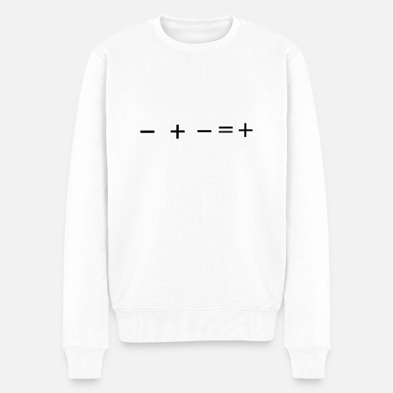 Positive - Pull Premium bio Homme - blanc
