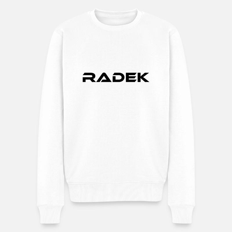 Radek - Pull Premium bio Homme - blanc