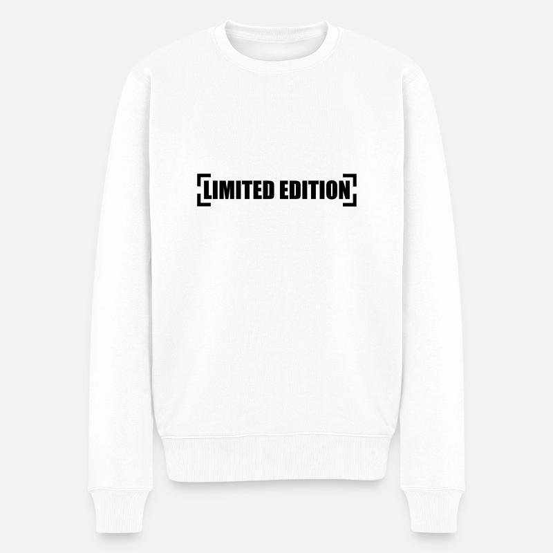 Limited Edition - Pull Premium bio Homme - blanc