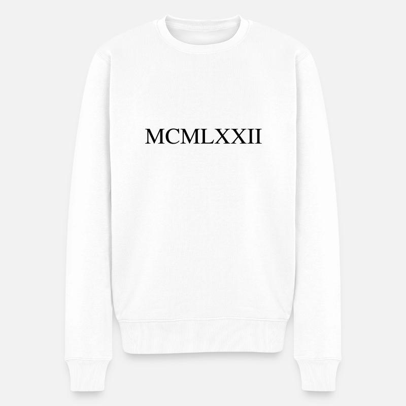 1972 - Pull Premium bio Homme - blanc