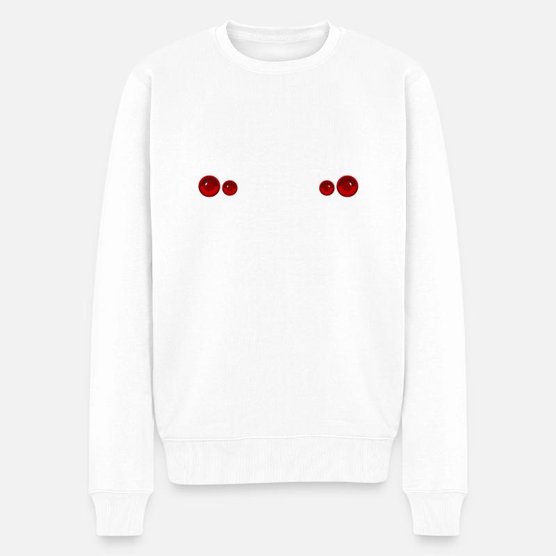 GTR R34 Rücklichter - Männer Premium Bio Pullover - Weiß