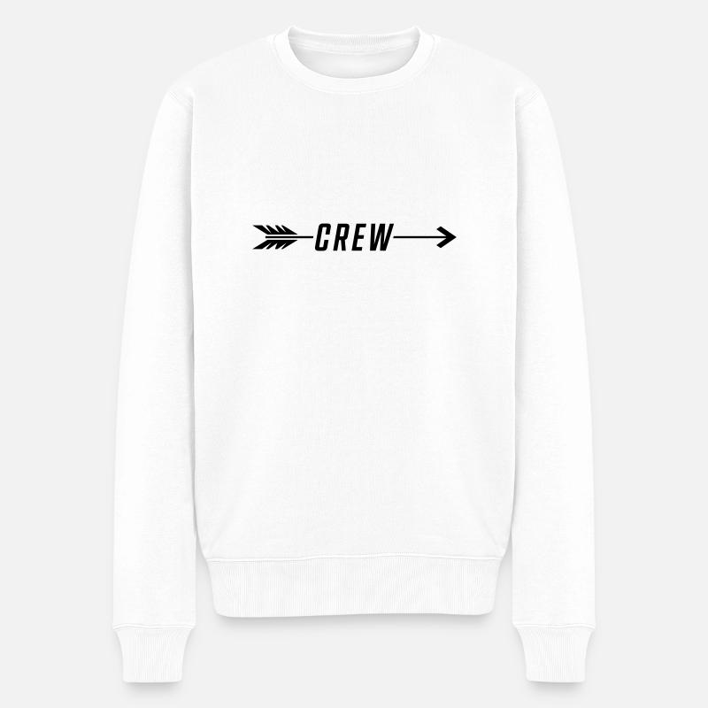Flèche de l’équipage - Pull Premium bio Homme - blanc