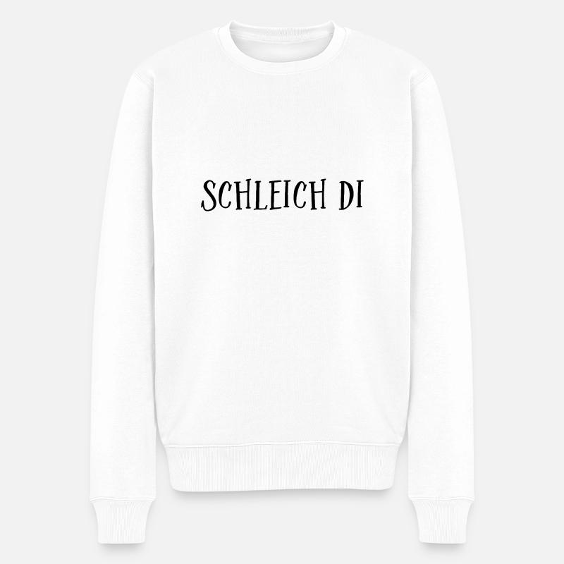 Schleich di - Männer Premium Bio Pullover - Weiß
