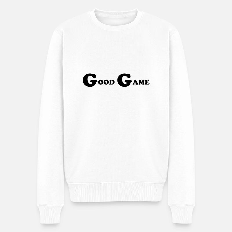 Jeu PC de jeu - Pull Premium bio Homme - blanc