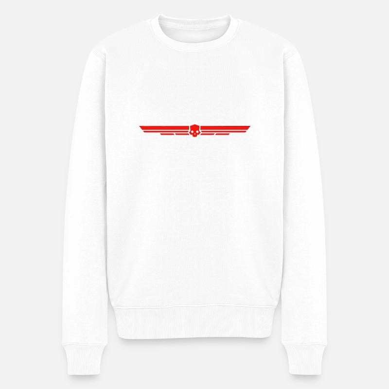 Computer-PC-Spieltechnologie Gamer-Gaming Modern - Männer Premium Bio Pullover - Weiß