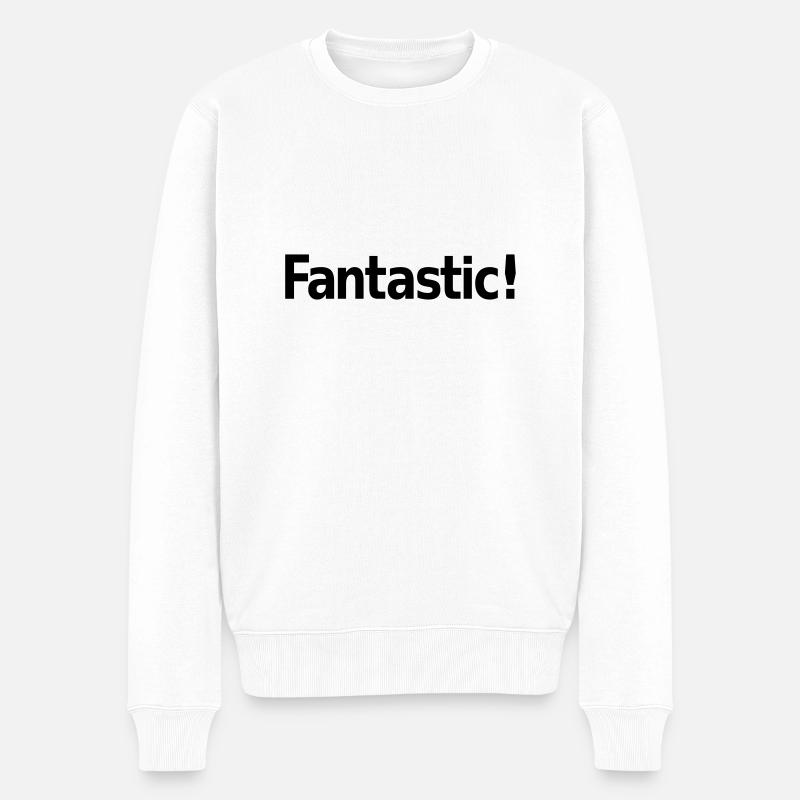 Fantastic - Pull Premium bio Homme - blanc