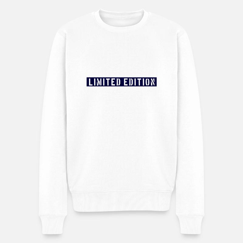 Édition limitée - Pull Premium bio Homme - blanc