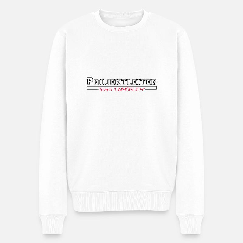 projektleiter - Pull Premium bio Homme - blanc