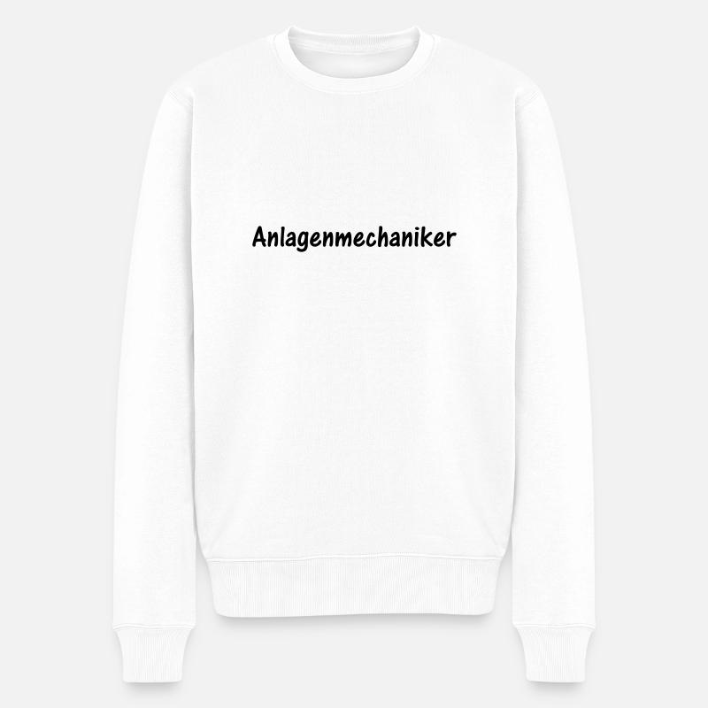 Anlagenmechaniker - Männer Premium Bio Pullover - Weiß