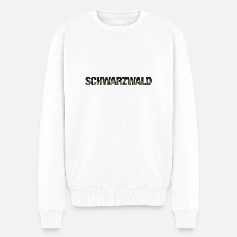 FORÊT-NOIRE - Pull Premium bio Homme - blanc