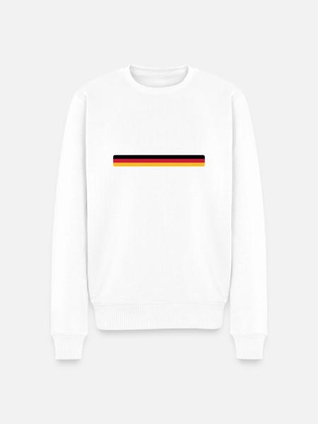Deutschland - Men's Premium Organic Jumper - white