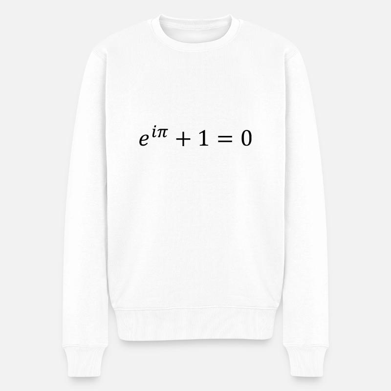 Équation d'Euler - Pull Premium bio Homme - blanc