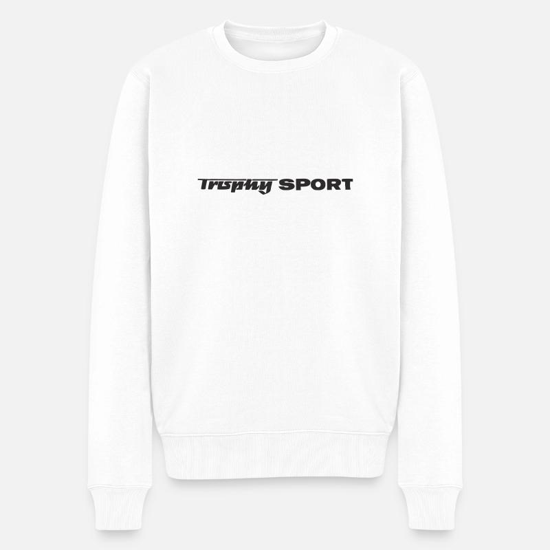 SPORT Trophée MZ - Pull Premium bio Homme - blanc