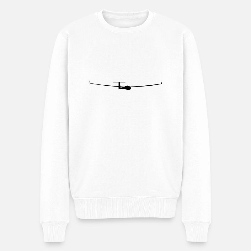 soaring pilot - Pull Premium bio Homme - blanc