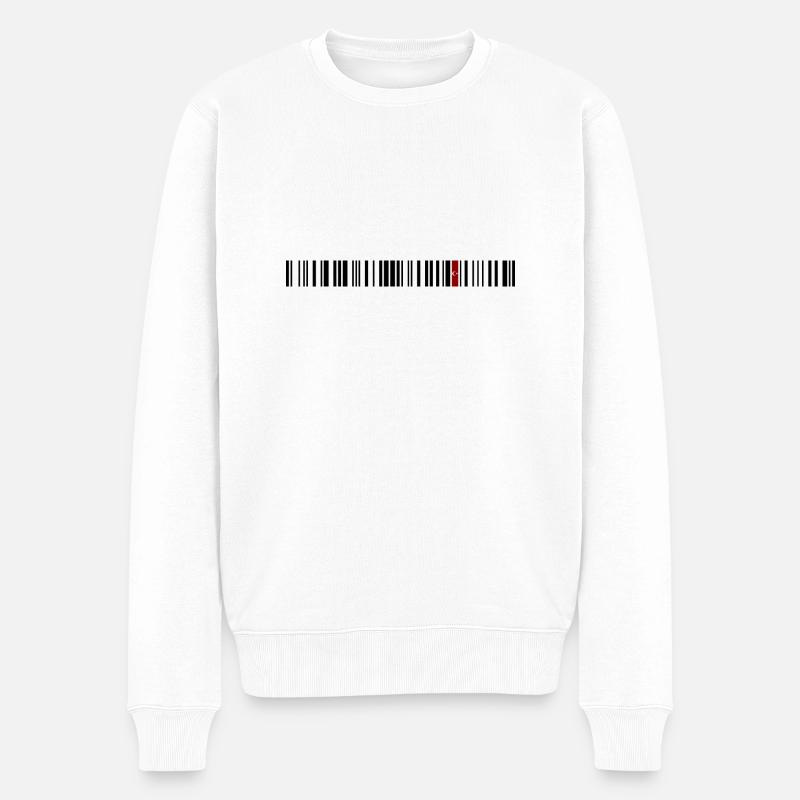 Antalya - Männer Premium Bio Pullover - Weiß