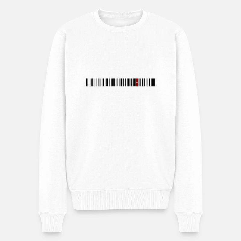 Denizli - Männer Premium Bio Pullover - Weiß