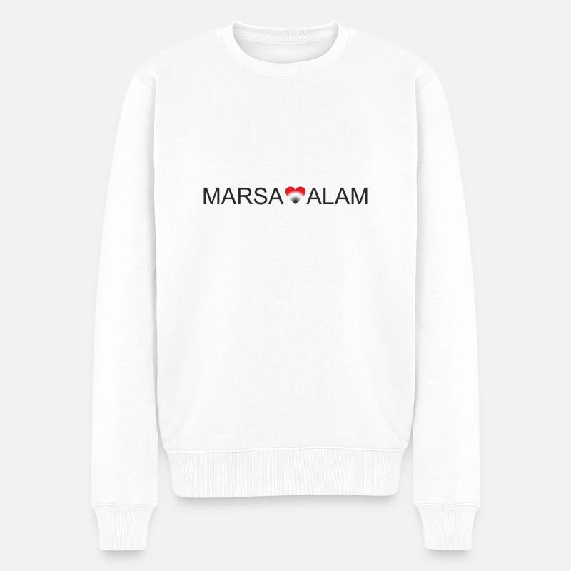Marsa Alam - Pull Premium bio Homme - blanc
