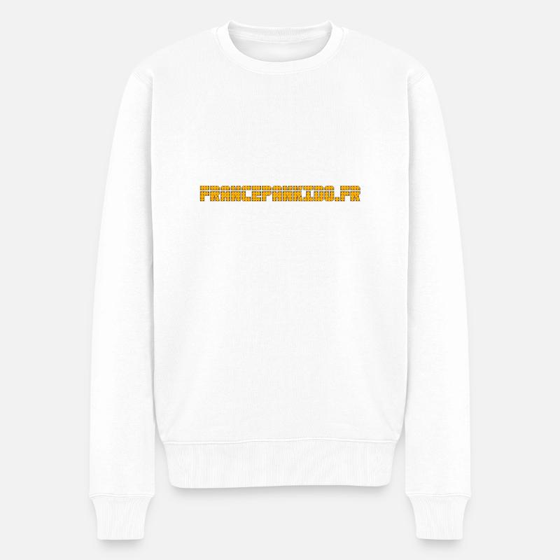 FRANCEPANKIDO - Pull Premium bio Homme - blanc