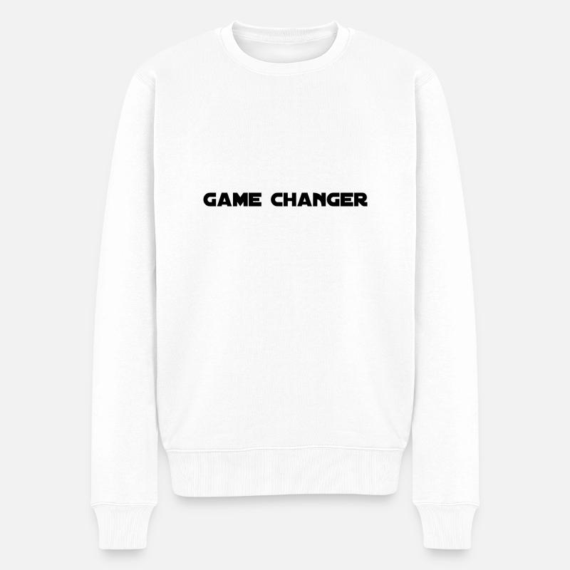 Changer la donne - Pull Premium bio Homme - blanc