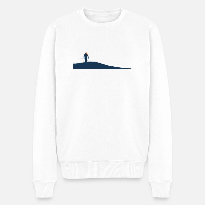 Ski Freerider Aventure Ski Freerider - Pull Premium bio Homme - blanc