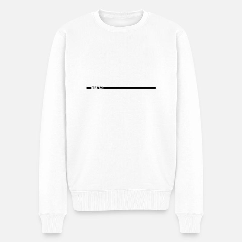 team_f1 - Pull Premium bio Homme - blanc