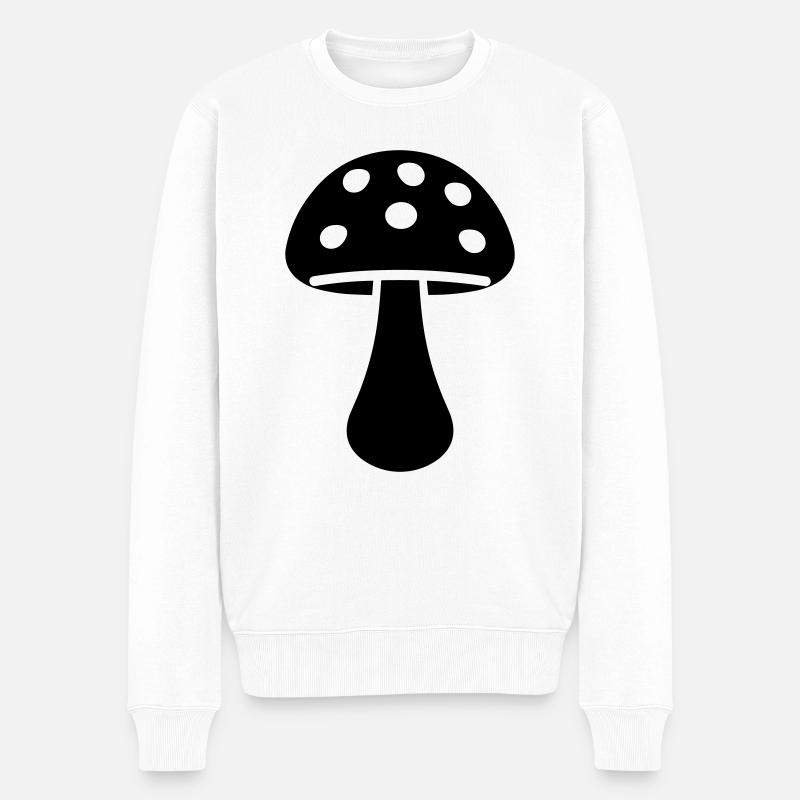 Champignon - Pull Premium bio Homme - blanc