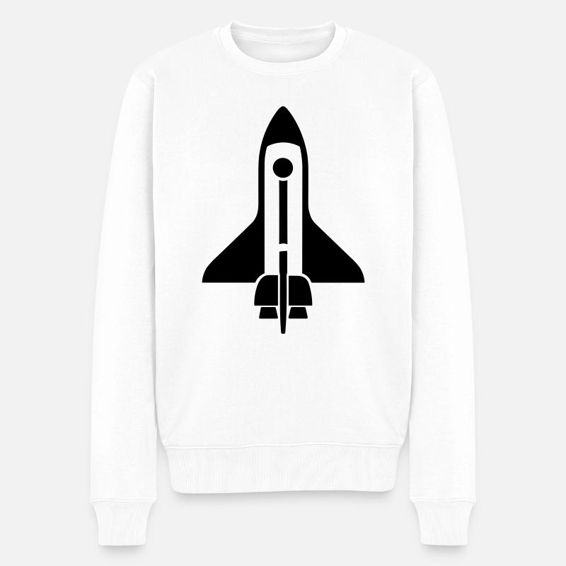 Fusée - Pull Premium bio Homme - blanc