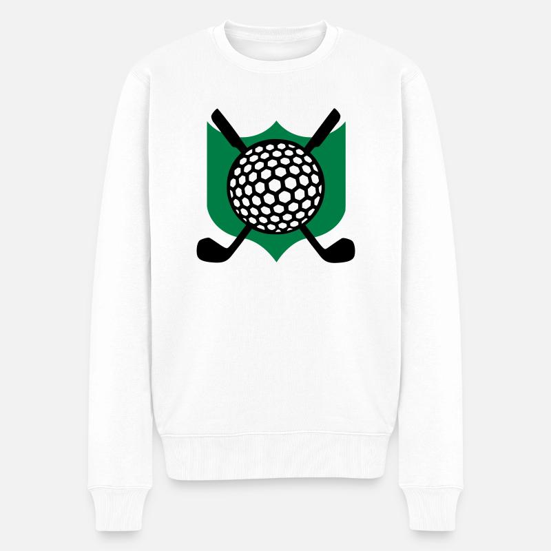 Golf - Pull Premium bio Homme - blanc